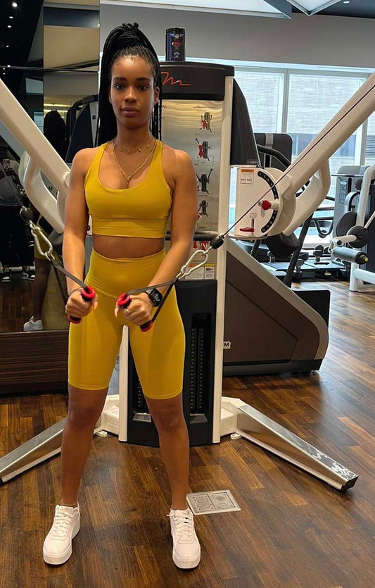 Soft MF Biker Shorts Set - Monie Fit LLC