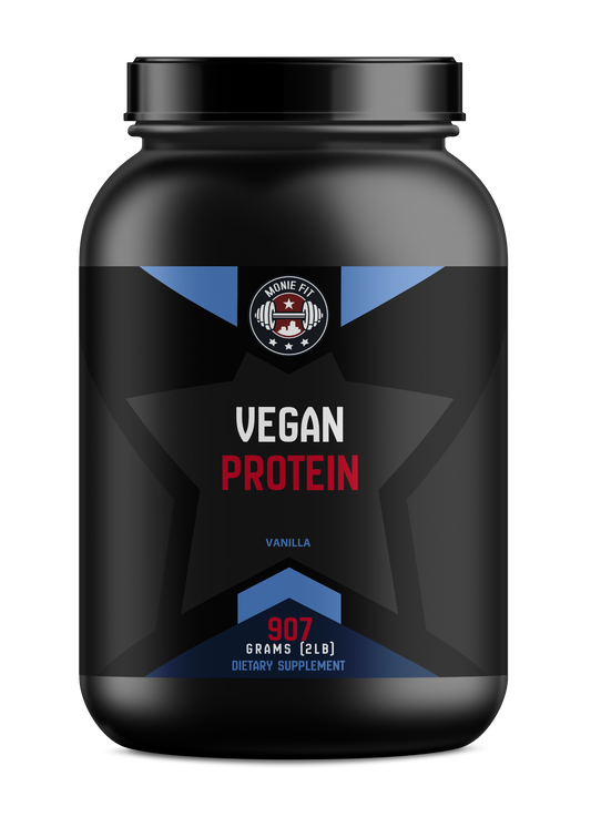 Vegan Protein Vanilla - Monie Fit LLC