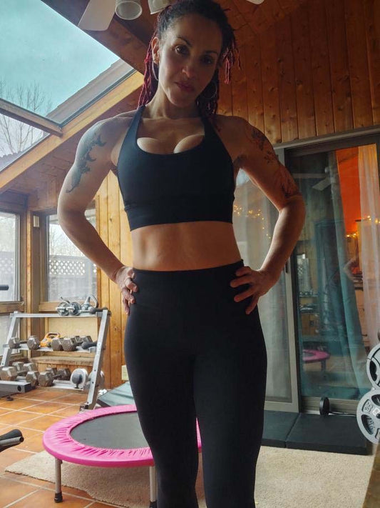 Soft MF Leggings Set Black - Monie Fit LLC