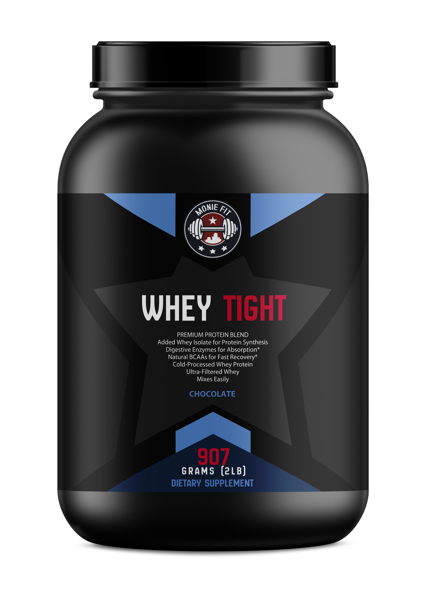 Whey Tight Chocolate - Monie Fit LLC