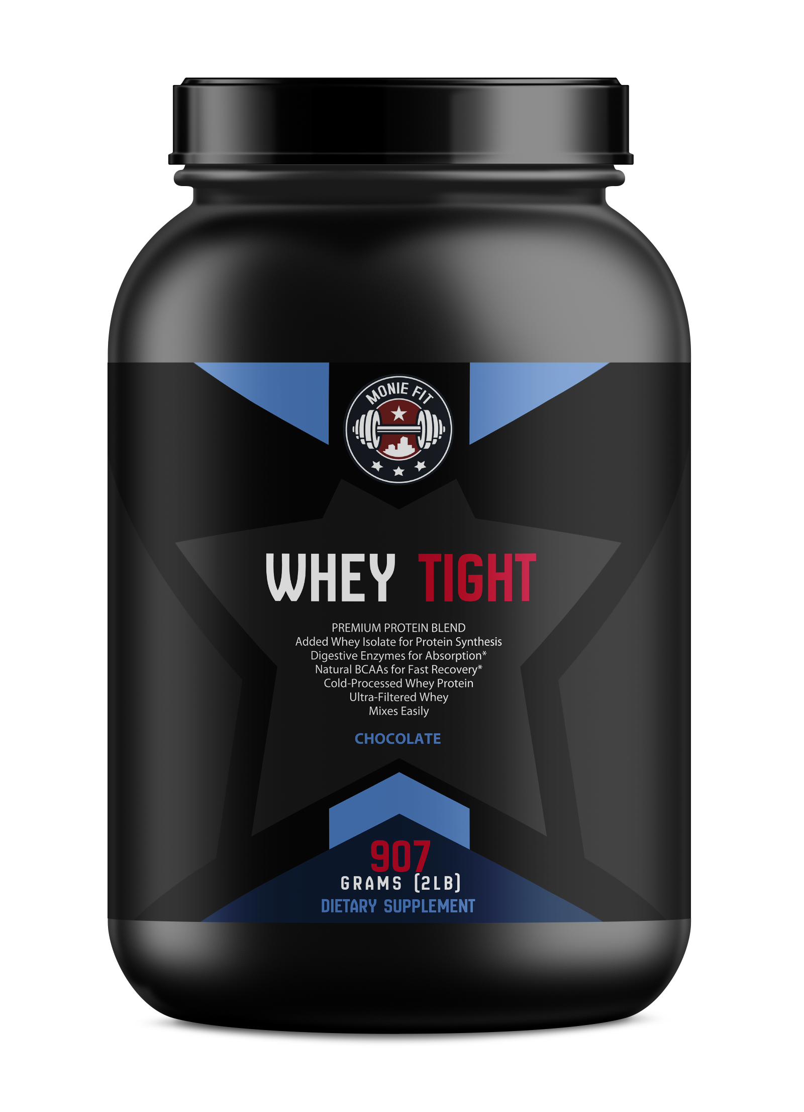 Whey Tight Chocolate - Monie Fit LLC