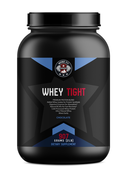 Whey Tight Chocolate - Monie Fit LLC